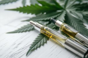 Luxury cannabis lifestyle and flower photography