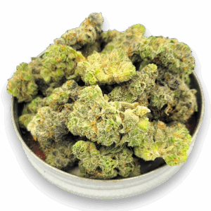 GMO Cookies is a high-potency indica-dominant strain with up to 30% THC.