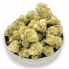 Grey Goose cannabis strain – indica-dominant hybrid, up to 28% THC, dense frosty buds with earthy pine aroma