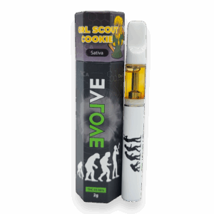 “Girl Scout Cookies disposable vape pen – 85–90% THC potency”
