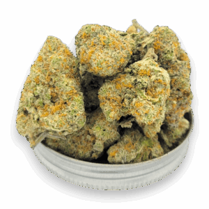 Frost Hammer indica cannabis flower 25–32% THC dense frosty buds