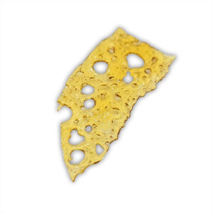 Blue Cheese Shatter – indica-dominant cannabis concentrate