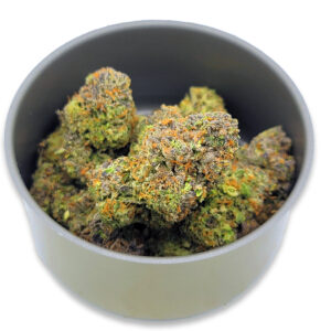 LSO Yellow Mermaid 14g Can Canada - Organic Purple and Green Quad Buds - Magic's Corner