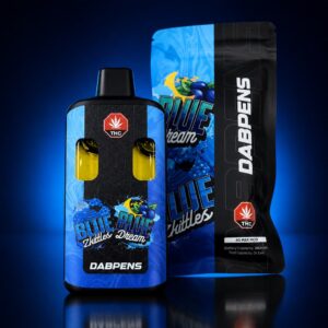 Blue Zkittlez Blue Dream 6g vape high capacity THC pen berry candy haze
