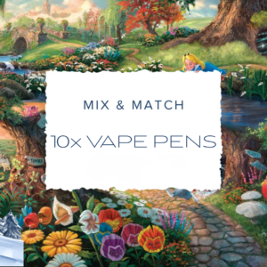 Mix and Match Vape Pens 10 pack bundle 2g 2000mg live resin distillate mix