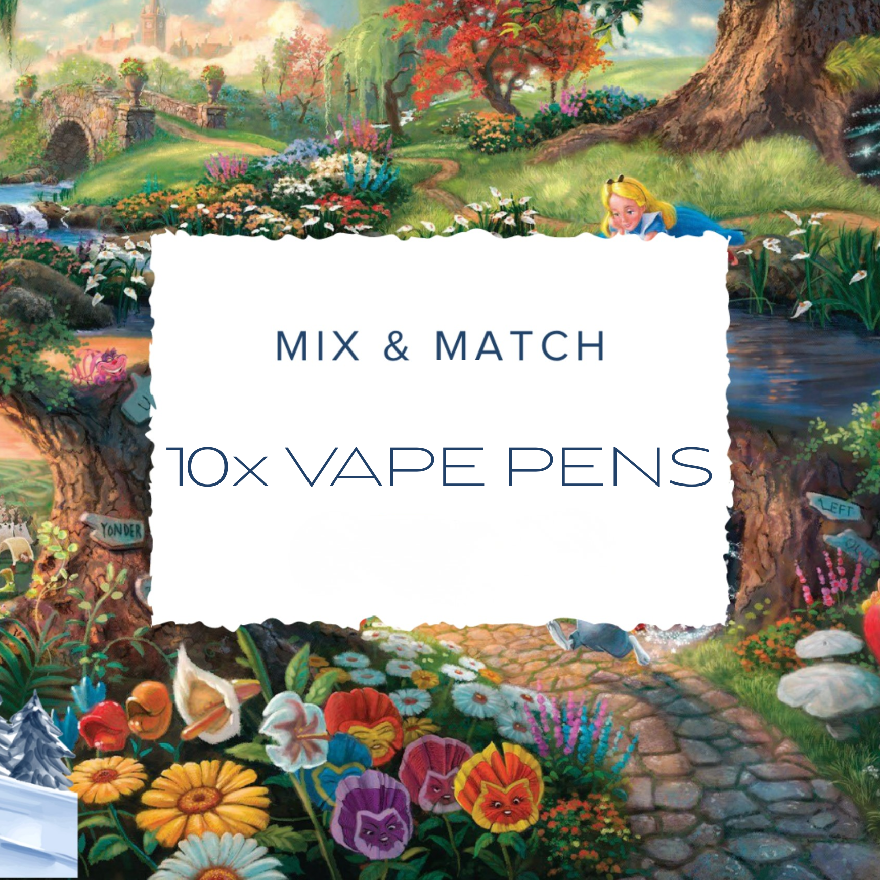 Mix and Match Vape Pens 10 pack bundle 2g 2000mg live resin distillate mix