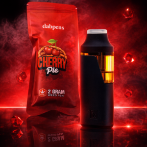 Alternative view of Cherry Pie Weed Pen 2g – D9 Vape | Sweet Cherry & Dough