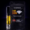 Mendo Breath Live Resin Cartridge 1g 510 thread vape pen with amber oil