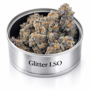 Alternative view of Glitter Bomb LSO – 14g Can - Premium Living Soil | 26–30% THC