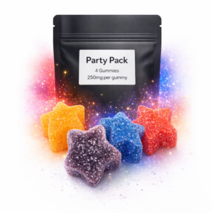 Alternative view of Party Pack Gummies 1000mg – THC Edibles Mix | 250mg Each