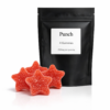 Fruit Punch Star Gummies 1000mg THC high potency red star edibles