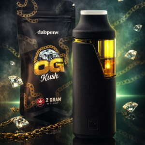 Alternative view of OG Weed Pen 2g – D9 Distillate Vape | Classic Pine & Gas