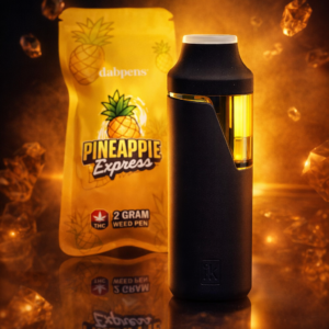 Alternative view of Pineapple Express Weed Pen 2g – D9 Vape | Tropical Citrus