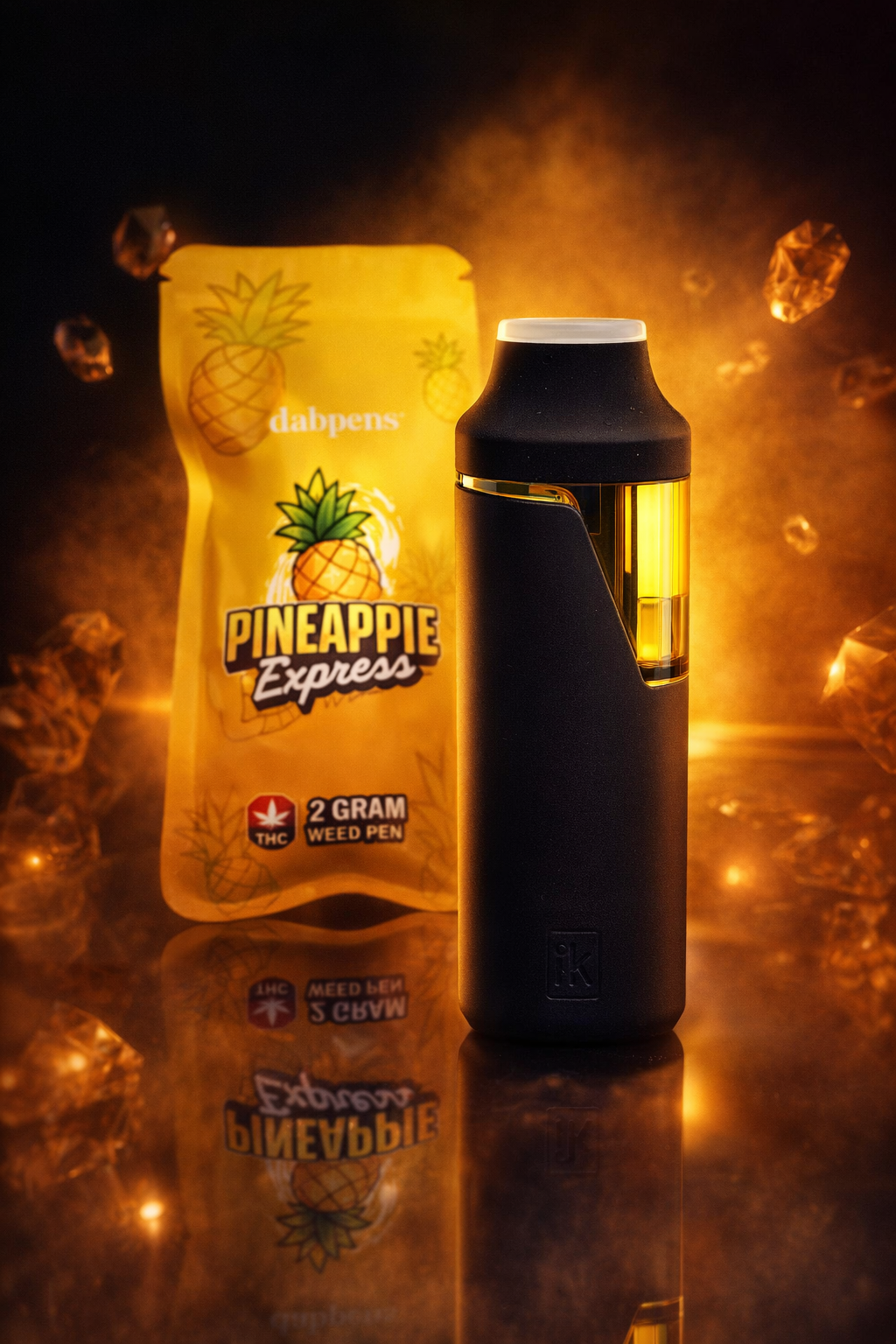 Pineapple Express Weed Pen 2g – D9 Vape | Tropical Citrus - Image 2