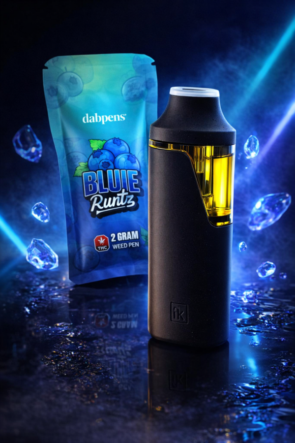 Blue Runtz Weed Pen 2g – D9 Distillate Vape | Candy Berry & Gas - Magic ...
