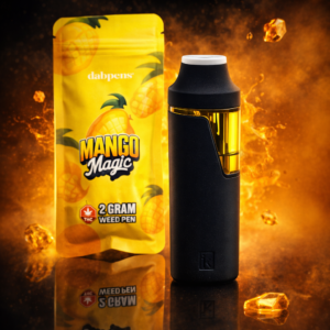 Alternative view of Hawaiian Haze Weed Pen 2g – D9 Distillate Vape | Tropical Sativa