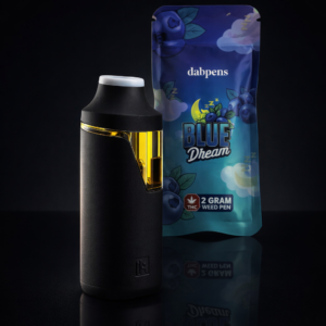 Blue Dream Weed Pen 2g sweet blueberry haze D9 distillate vape