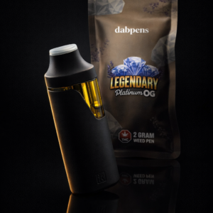 Legendary Platinum OG Weed Pen 2g heavy gas pine D9 distillate vape