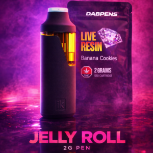 Alternative view of Jelly Roll Live Resin 2g Pen – Sweet Hybrid Full Spectrum Vape
