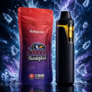 Alaskan Thunderfuck Vape pen 2 gram sativa dabpens rechargeable disposable weed pen 2