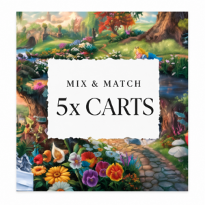 5x vape carts mix and match