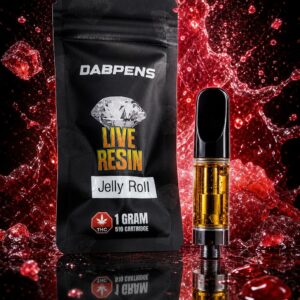 Jelly Roll Live Resin cart 1 gram 510 sweet fruity dabpens cartridge 2