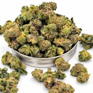 Death Bubba Smalls indica flower small buds overhead