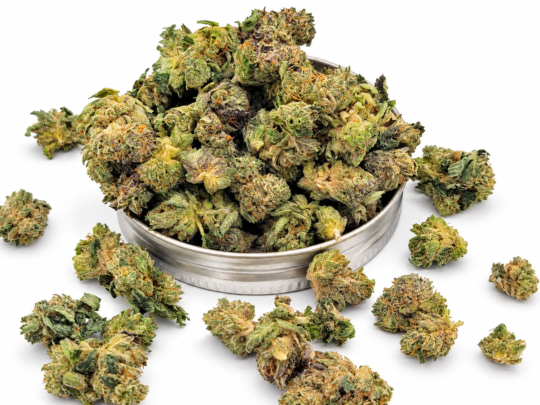 Death Bubba Smalls indica flower small buds overhead