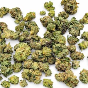Death Bubba Smalls indica flower small buds overhead